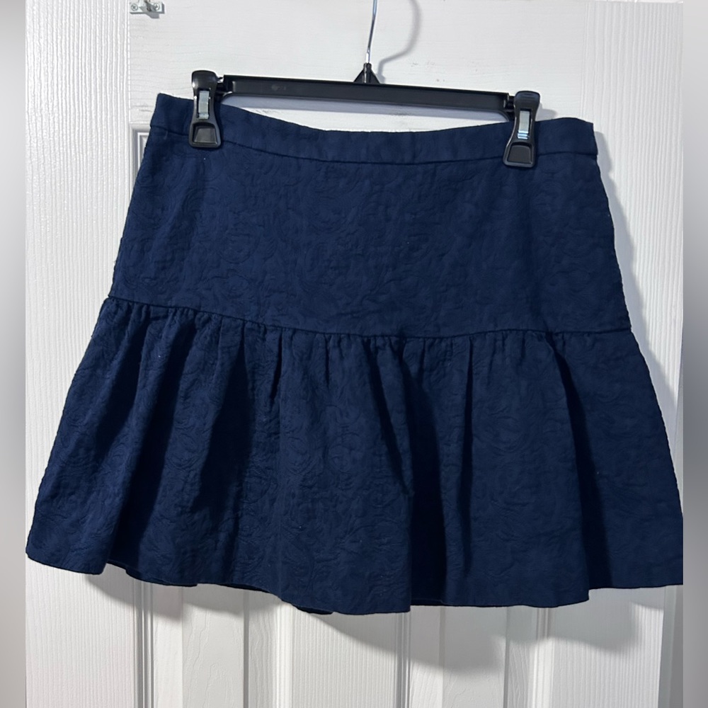 J. Crew Floral Brocade Mini Skirt- Size 6